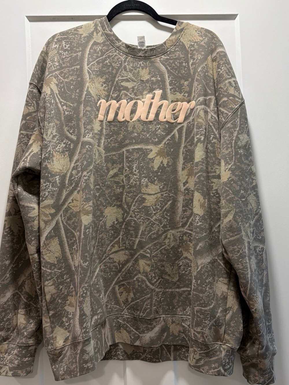 United Monograms Camo Crewneck